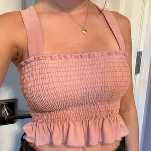 Tie back bow top